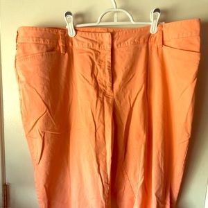 Peachy summer capris